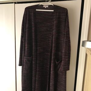 LuLaRoe Sarah Cardigan Large